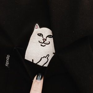 Ripndip Tee (black, long sleeve)